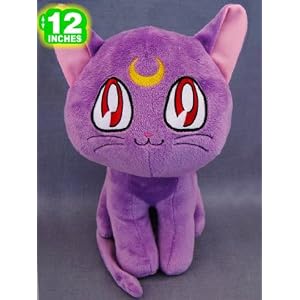 Sailor Moon: Luna Cat 12-inch Plush by
