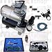 Airbrush-Set AS-186-F Komplett-Set Kompressor Set 8tlg. Mit 2 Pistolen