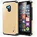 Evocel EVO-NK640-SA15 Dual Layer Series Hybrid Armor Case for Microsoft Lumia 640 - Retail Packaging, Gold Medal