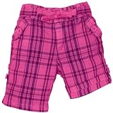 over-dyed bermudas(cerise 24mos)