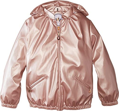 Oil &amp; Water Girl's Windsleek Rain Jacket (Toddler/Little Kids/Big Kids) Rose Gold Outerwear 6-7 Little Kids
