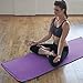 YogaRat Purple-Black 100% Microfiber Yoga Mat Towels - Length (24