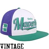 New Era Dallas Mavericks Green-Royal Blue-White 9FIFTY Script Wheel Snapback Adjustable Hat