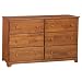 Spring Creek 6-Drawer Dresser