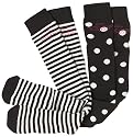 Board Angels Womens Two Pack Ski Tube Black/White