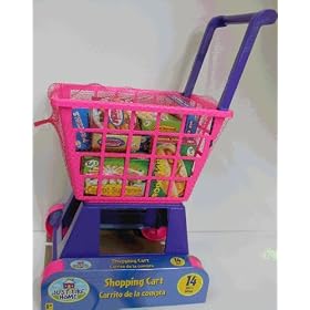 Pink Shopping Cart - Just Like Home