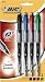 BIC Z4+ Roller .7mm, Assorted, 4-Count Package (Pack of 6)