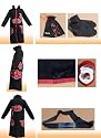 Naruto Itachi Uchiha Deluxe Cosplay Costume Black (Size: L)