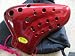 Utopia ABS Resin Ocarina Scarlet Red Color w. diffused nebulous black cloud pattern - Triple (3) Voicing Hole Alto C Key / total of 3 Octave Chromatic Range ABS Ocarina - Hardness & Endurability