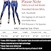 M&Z Women's Elastic Skinny Ankle Length Pants Tattoo Jean Leggings