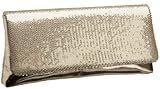 La Regale 21017 Clutch,Gold,one size