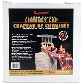 Buy Aluminum Adjustable Chimney Cap, 6-12 by Imperial now!