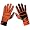 Cutters Yin Yang Receiver Glove - Men's ( sz. XL, Orange/Black )