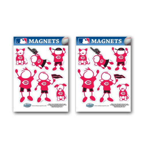 MLB Cincinnati Reds Family Magnets