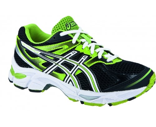 ASICS Junior Gel-Cumulus 14 GS Laufschuhe, Schwarz/WeiÃ?/GrÃ¼n, 32.5