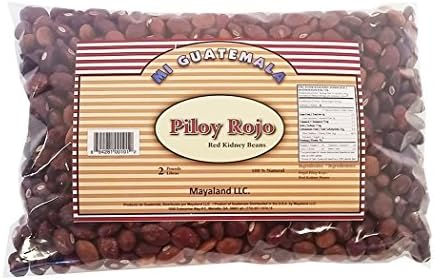 Mi Guatemala Red Kidney Bean 32 oz - Frijol Piloy Rojo (Pack of 6)