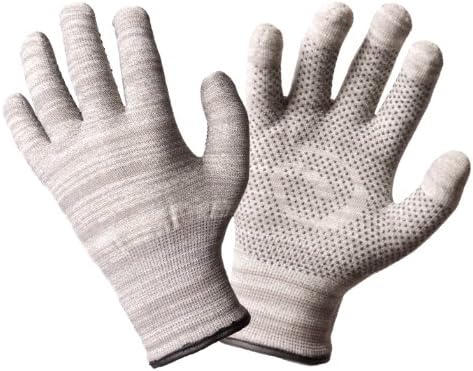 Glider Gloves - Winter Style Touch Screen Gloves (Grey), Warm Touchscreen Compatiable Texting Gloves for Iphone and Android