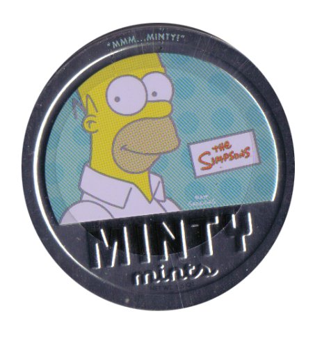 Homer Simpson Minty Mints Tin by Kryptonite Kollectibles