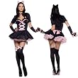Leg Avenue 6pc.Purrfectly Kitty w/dress,shrug,arm warmers,head band,tail,choker
