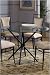 Mix N Match Stick Round Table 33"hx44"d Black