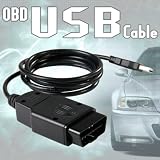 Produkt-Bild: USB OBD 2 409.1 Kabel Diagnoseinterface Interface 16 Pins Schwarz NEU