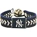 New York Yankees Team Color Baseball Bracelet