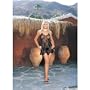 Leg Avenue Plus Size Rose Bud Lace Chemises W/ G String