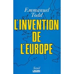 L'invention de l'Europe