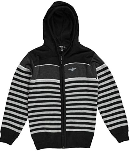 Faze 1 Little Boys' "Episode" Knit Hoodie - black, 4