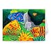Jungle Scene, 2002 (acrylic on acrylic.. - Greeting Card (Pack of 2) - 7x5 inch - Art247 - Standard Size - Pack Of 2