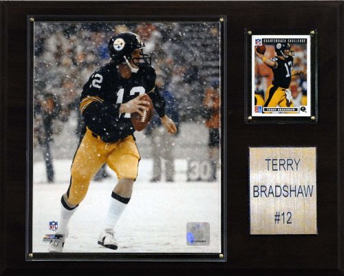 NFL Terry Bradshaw Pittsburgh Steelers Career Stat Plaque