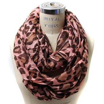 Pink Infinity Scarf