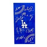 Los Angeles Dodgers MLB 30x60 Signature Ball Towel