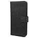 HTC One M9 Case, BUDDIBOX [Wallet Case] Premium PU Leather Wallet Case with [Kickstand] Card Holder and ID Slot for HTC One M9, (Black)