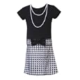 Rare Editions Girls 7-16 Skirt And Solid Shirt