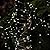ILLUNITE LED Solar String Lights 33ft 150leds Bendable Copper Wire Lights Multi-Color Decorative Lighting for Christmas Wedding Party Home Decoration