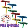 Crayola Cakes - Crayon Cakes - 8 Re-Usable Cake Pics (party favors, too)