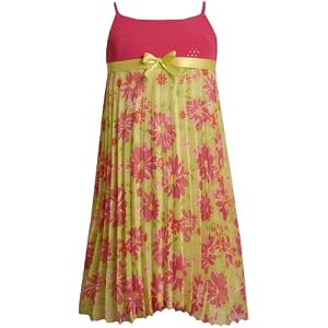 Bonnie Jean Girls 7-16 Chiffon Pleated Dress
