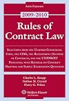Rules of Contract Law 2009 Statutory Supplement