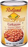 Roland Garbanzo Beans, 15.5-Ounce Can (Pack of 24)