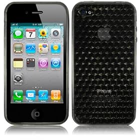 Gel Case For iPhone 4/4S - Black
