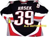 Dominik Hasek Buffalo Sabres Autographed/Hand Signed Hockey Jersey