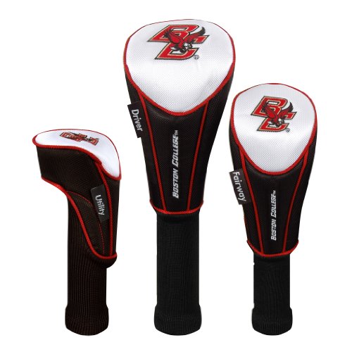 NCAA Boston College Eagles Nylon Headcover (set of 3) Driver, Fairway, Utility