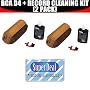 RCA Discwasher D4+ RECORD CLEANING KIT-2 PACK