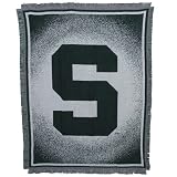 College Michigan State Woven Jacquard Throw