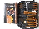 16 Piece Stainless Steel BBQ Tool Set Handy Storage Carry Case