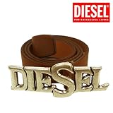 DIESEL【ディーゼル】 ベルト DIESEL SERVICE CINTURA 00CLGG-00CLU 29：ブラウン (並行輸入品)