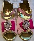 Disney Princess Mulan, Slippers, Costume, Dress up Pretend Play Shoes Girl Size 13/1
