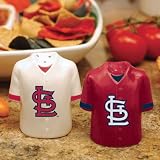 MLB St Louis Cardinals Gameday Ceramic Salt & Pepper Shakers