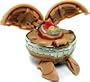 Bakugan New Vestroia Bakuneon LOOSE Single Figure Sub Terra (Brown) EVOLUTION Vandarus 640 G